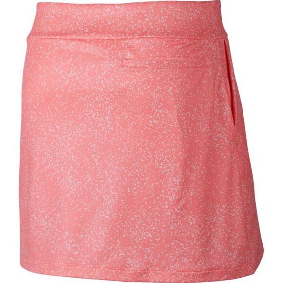 Nike Dri-Fit Golf Tournament Print Knit Skort Skirt pink white speckled - Picture 7 of 7